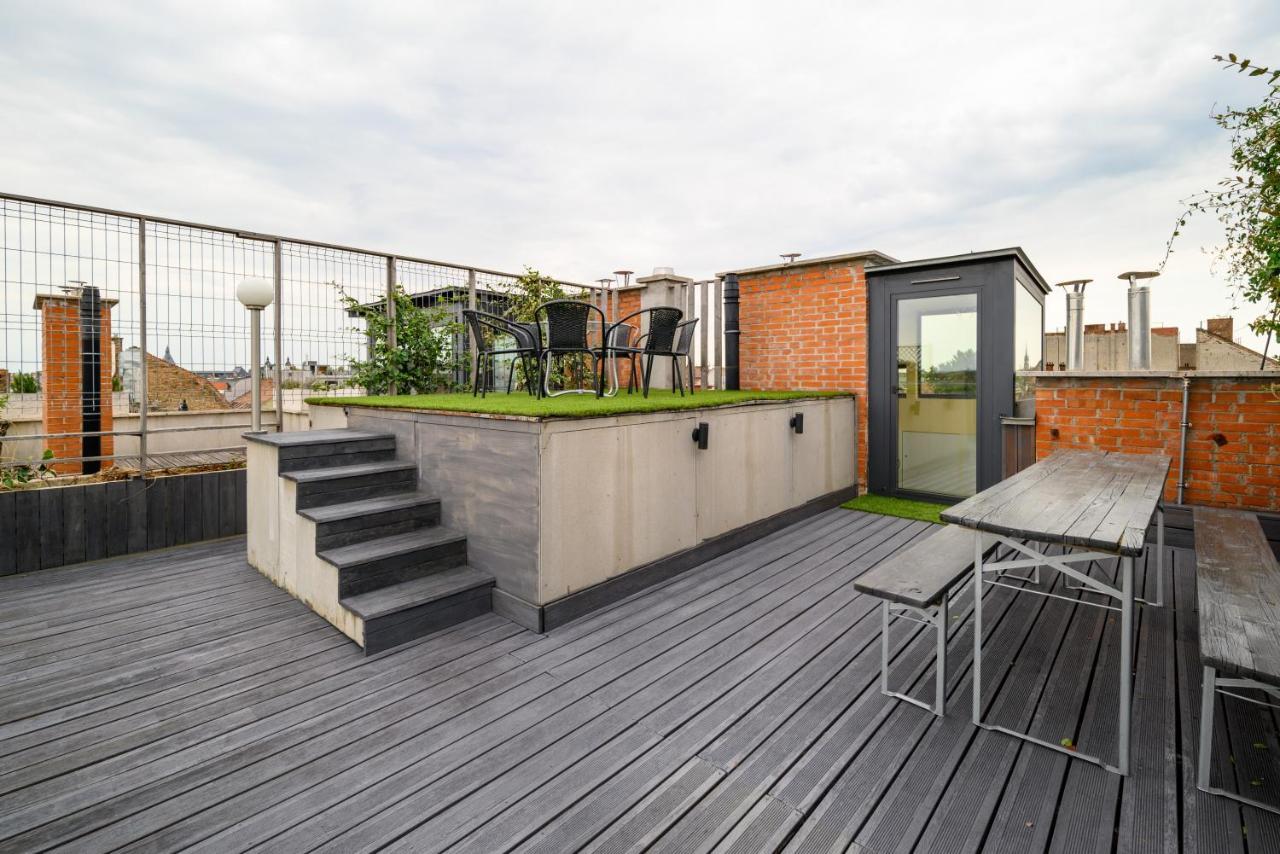 3Bedroom Triplex Rooftop Apartment Budapest Eksteriør bilde