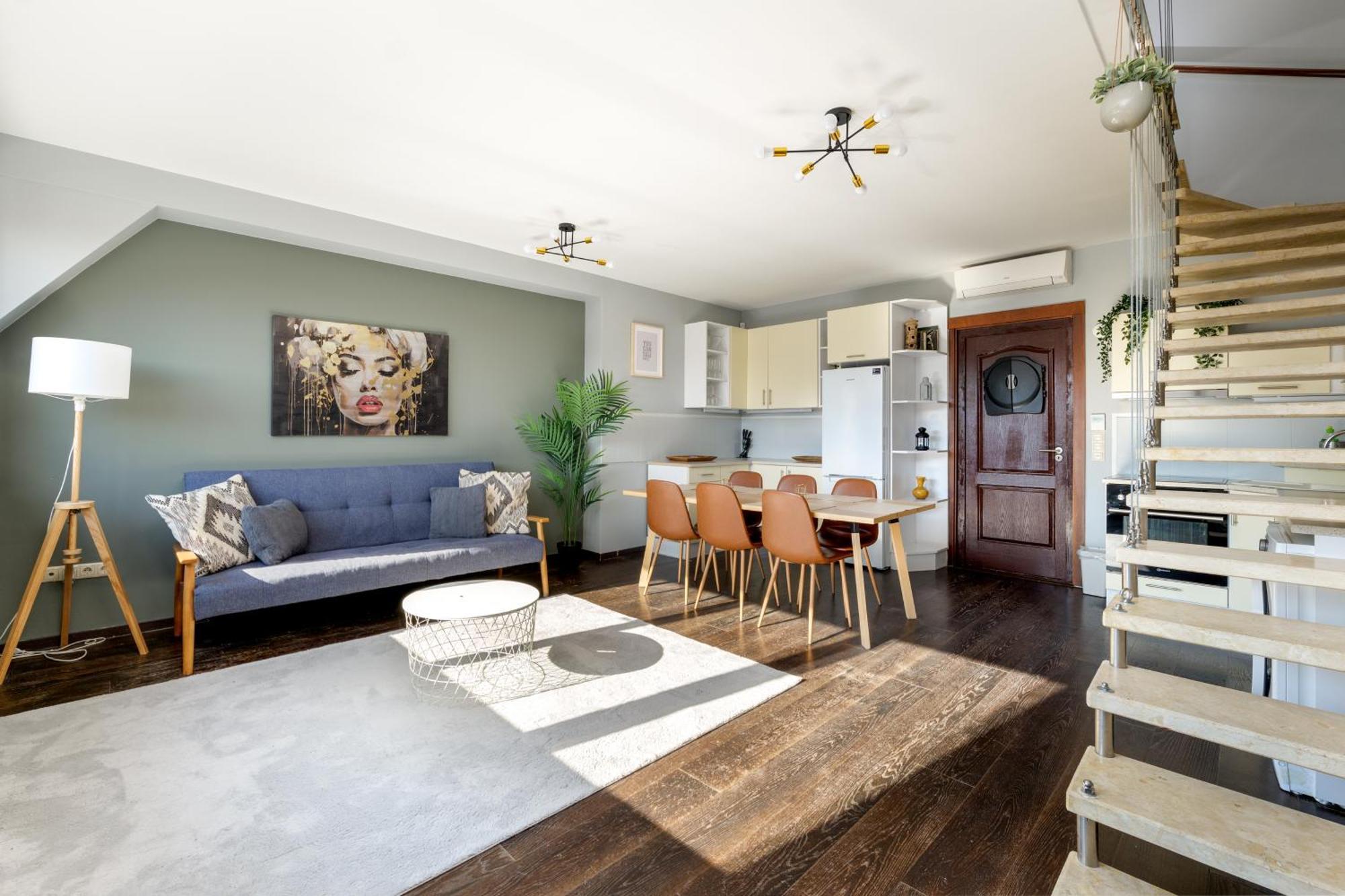 3Bedroom Triplex Rooftop Apartment Budapest Eksteriør bilde