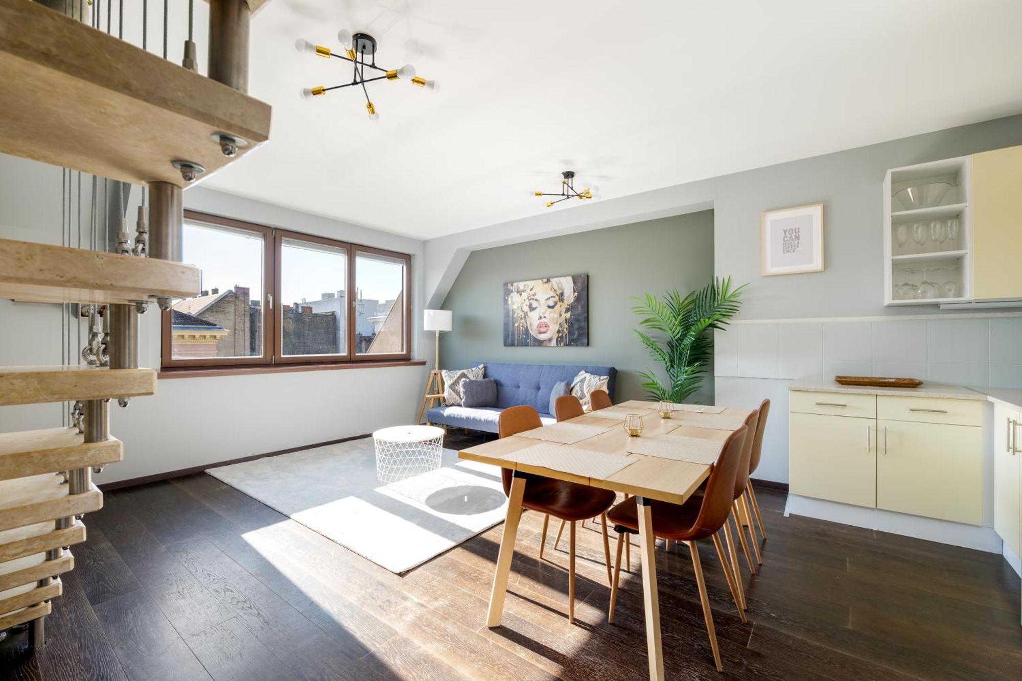 3Bedroom Triplex Rooftop Apartment Budapest Eksteriør bilde