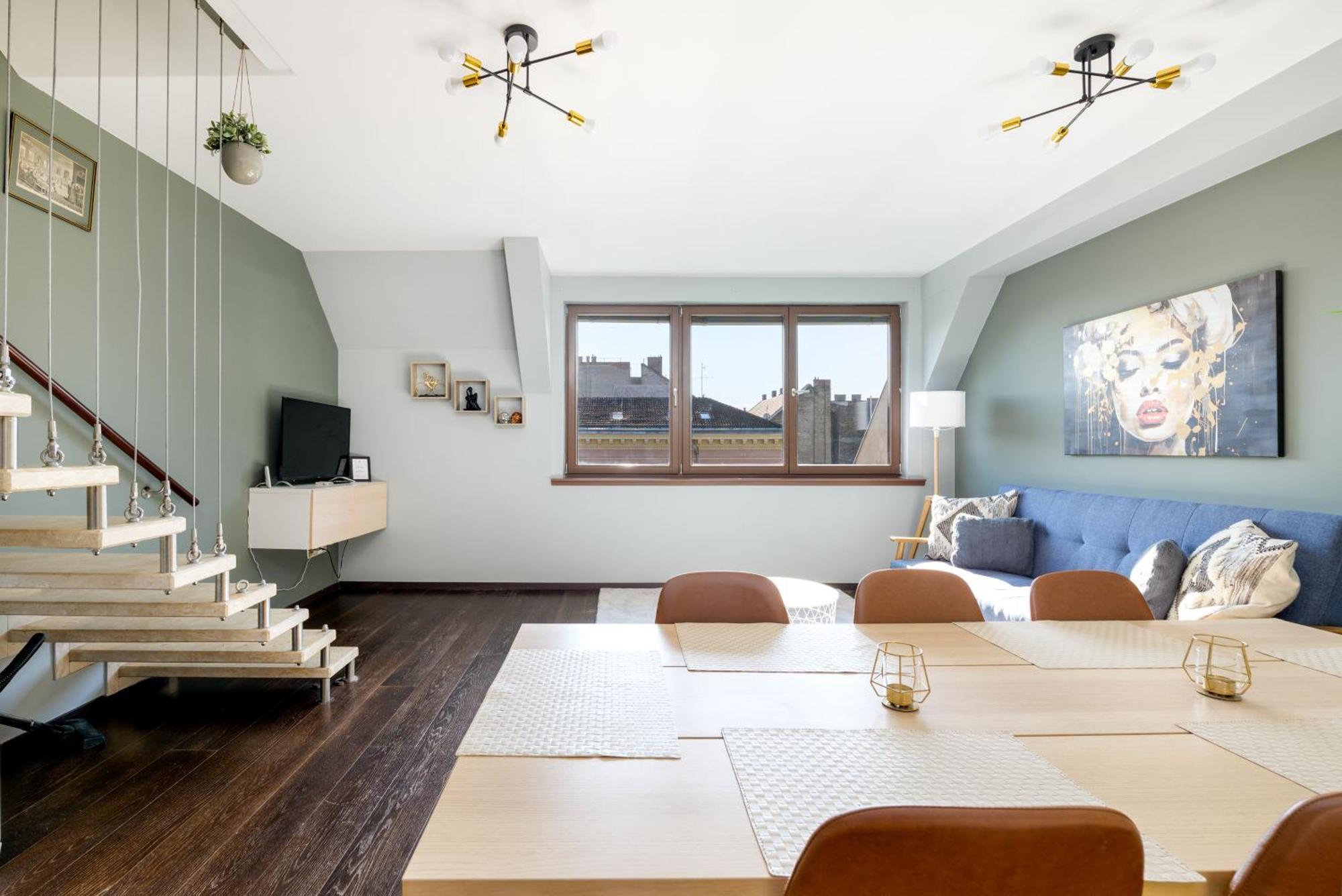 3Bedroom Triplex Rooftop Apartment Budapest Eksteriør bilde
